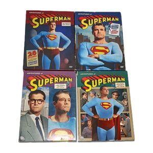 Adventures of Superman  Complete TV Series 1-6 Seasons 2, 3, 4, 5 DVD Clark Kent
